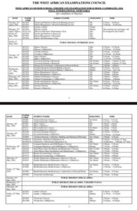 Official WAEC Timetable 2026: Everything Candidates Should Know