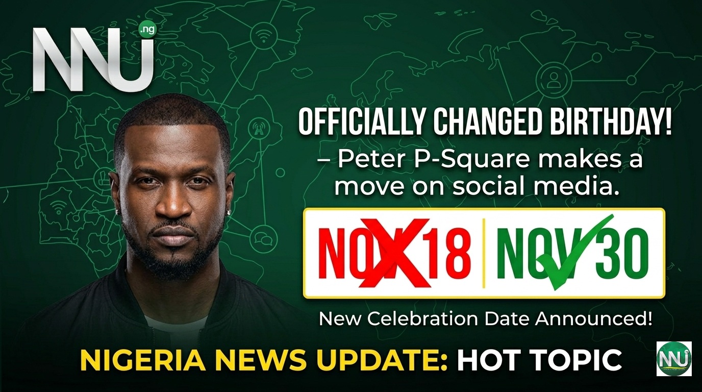 Peter P-Square officially "cancels" his birthday! 😲🇳🇬