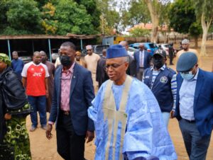 El-Rufai arrives Federal High Court Kaduna for resumed hearing
